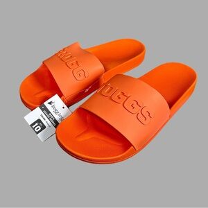 Frogg Toggs Men’s Jacked Orange Slides Sz 10